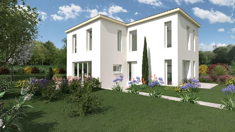 Terrain à bâtir 1 118 m2 - Projet de maison de 120 à 150 m2