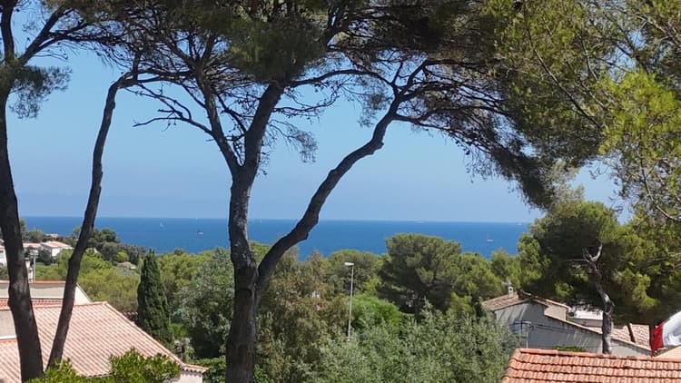 Terrain Les Issambres 1500 m2 - Aperçu mer