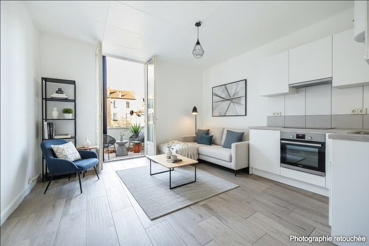 Studio de 17,95 m² avec terrasse Lyon 8e / Grange Blanche