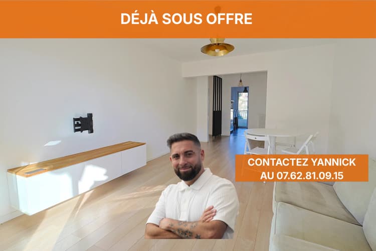 À VENDRE – 3 PIÈCES TRAVERSANT – ÉTAGE ÉLEVÉ – PARKING + CAVE –