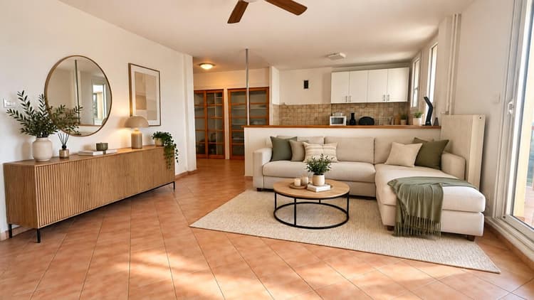 MARTIGUES JONQUIÈRES T4 DE 72,22 M2 AVEC LOGGIAS ET CAVE