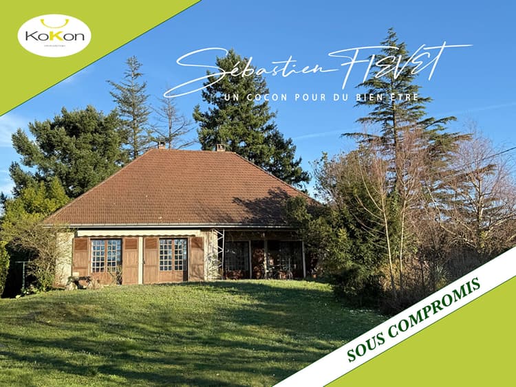 Maison cossue de 146m2 + 30m2 combles aménageables sur 1575m2 au grand calme