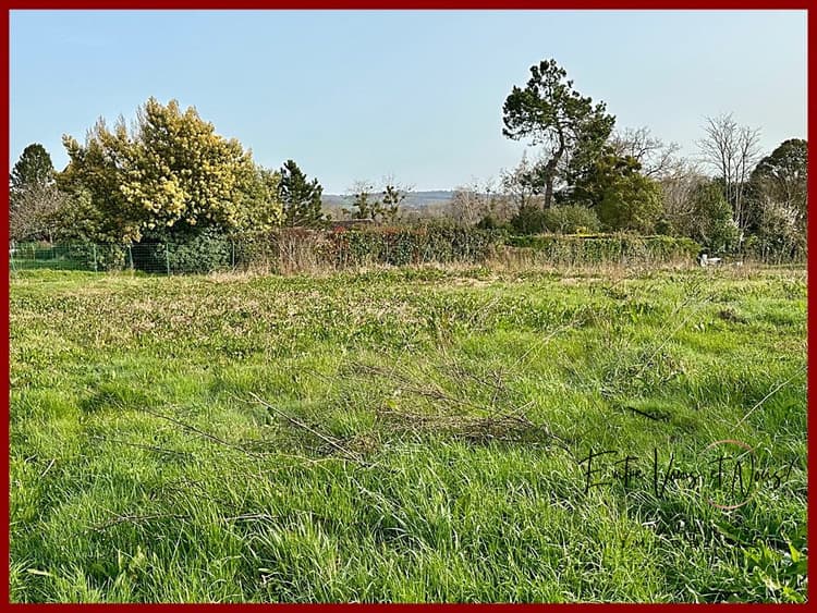 Terrain à bâtir 1550 m²