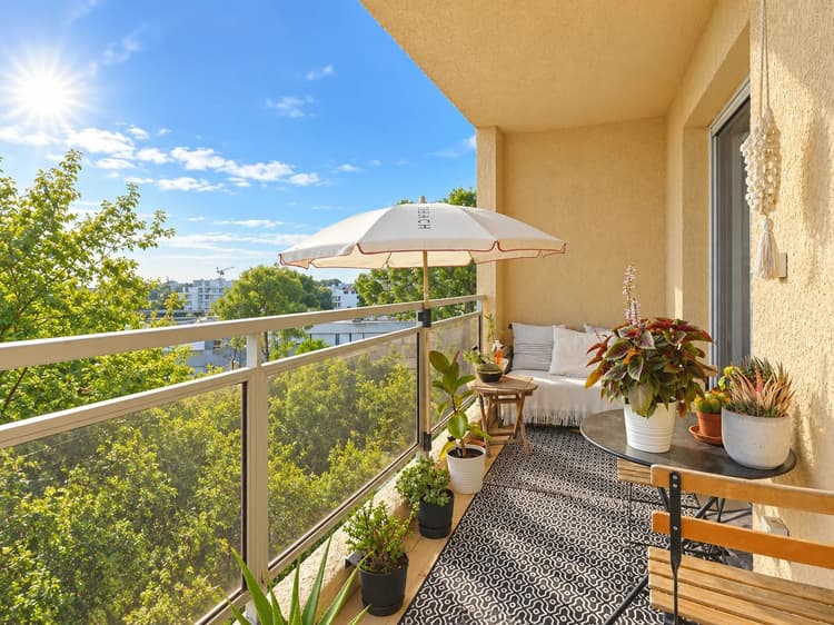 Bel appartement meublé 3 pièces avec terrasse à Antibes