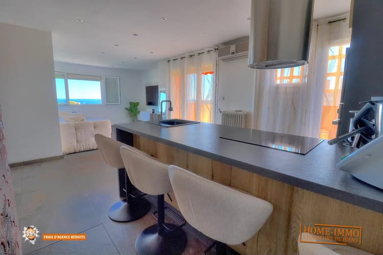 EXCLUSIVITÉ – ANTIBES DERNIER ÉTAGE – 3 PIÈCES 69 m² – VUE MER P