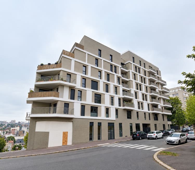 BAGNOLET 93170 Les Malassis limite Quartier des Fleurs Métr