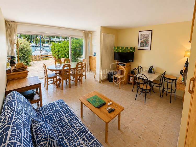 Marina P3 en rez-de-chaussée avec terrasse