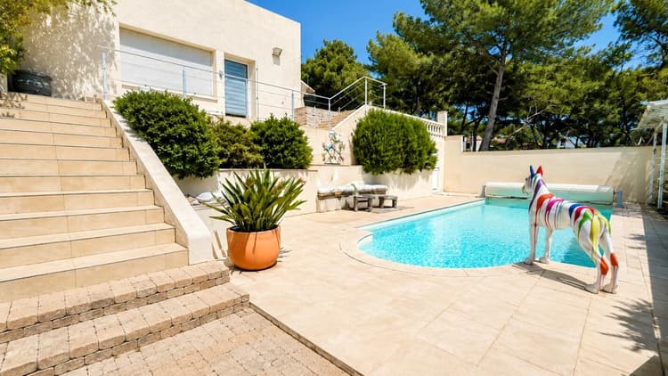MARTIGUES JONQUIÈRES VILLA T4 D'EXCEPTION AVEC DOUBLE DÉPE