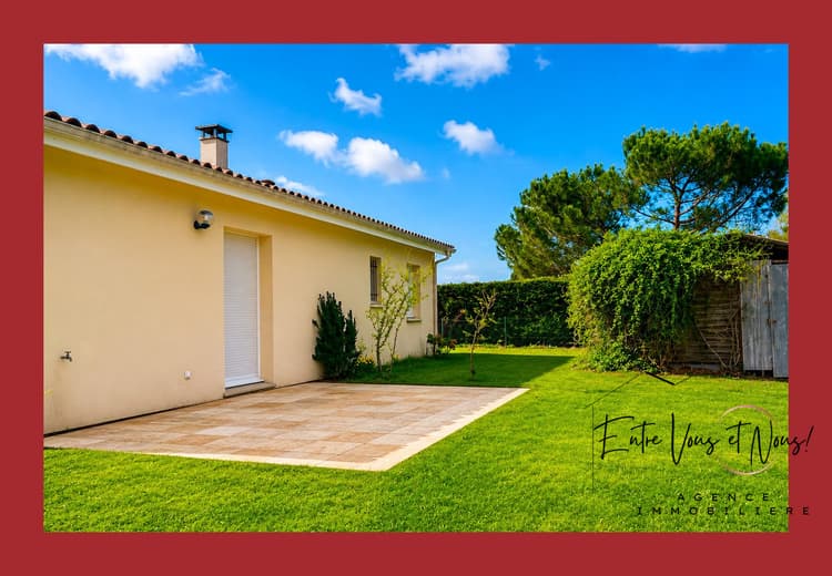 MAISON 3CH, PLAIN PIED, JARDIN 1200M2