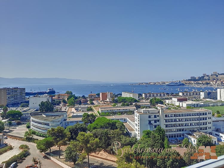 T3/T4 dernier étage vue mer, Ajaccio