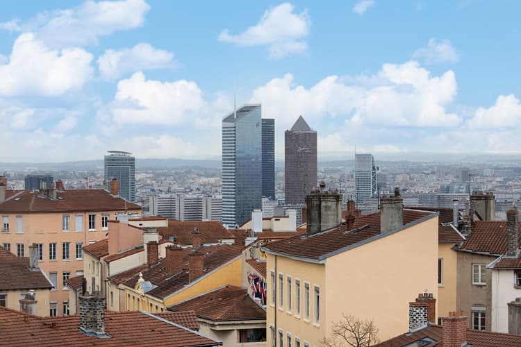 T3 lumineux avec vue panoramique Croix-Rousse
