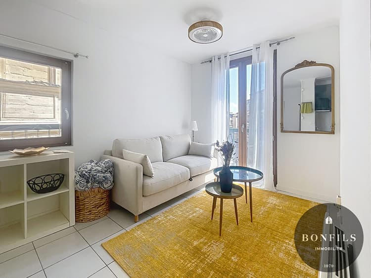 A LOUER AVIGNON INTRA MUROS (84000) : charmant studio meublé - place de la principale - bail 9 mois
