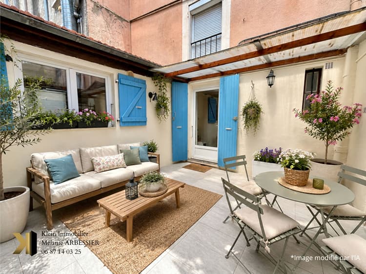Grenoble /Championnet - T2 Duplex avec cour intérieure - 51 m2