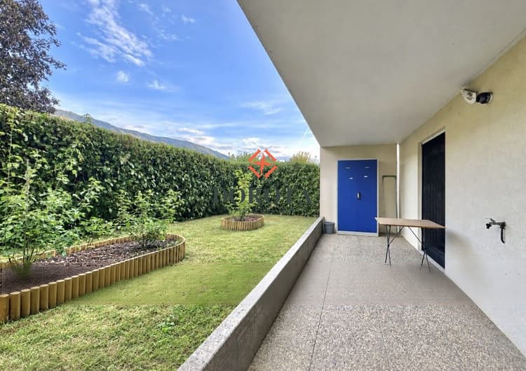 Appartement T3 avec jardin et garage