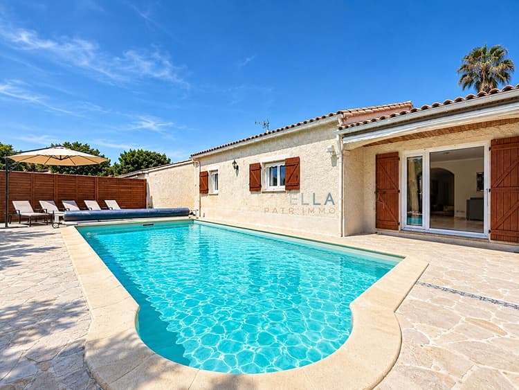 VILLA DE PLAIN-PIED AVEC PISCINE, STUDIO ET T2 indépendant