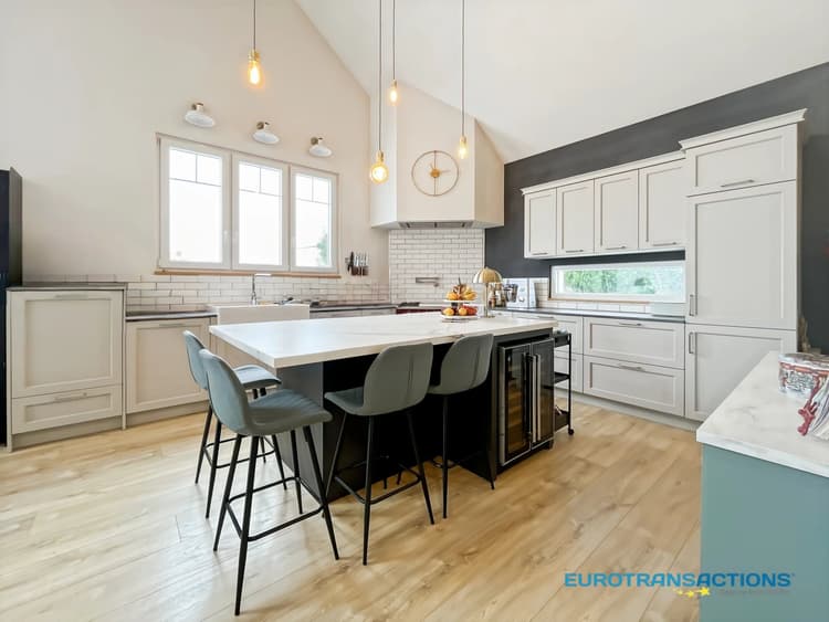 Magnifique maison contemporaine à ossature bois – Plain-pied – L