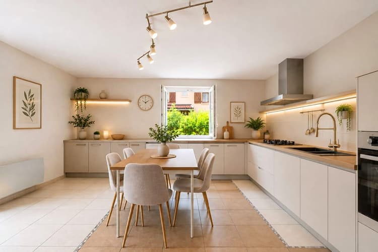 Maison 7 pièces 128 m² loi Carrez avec jardin et garage - Joug