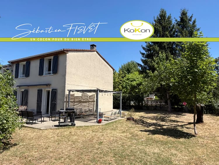 Maison de 130m2 + 60m2 +35m2 sur un terrain au calme de 637m2