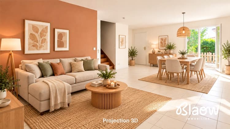Maison 3 chambres à vendre à l'Isle d'Abeau