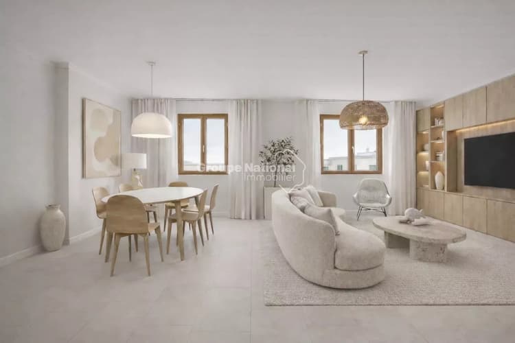 PERNES-LES-FONTAINES - APPARTEMENT LOT 12 DUPLEX T4 DE 123.57 M² TERRASSE ET PLACE DE PARKING — Appartement T4 neuf en VEFA avec balcon et prestations haut de gamme au cœur de Pernes-les-Fontaines