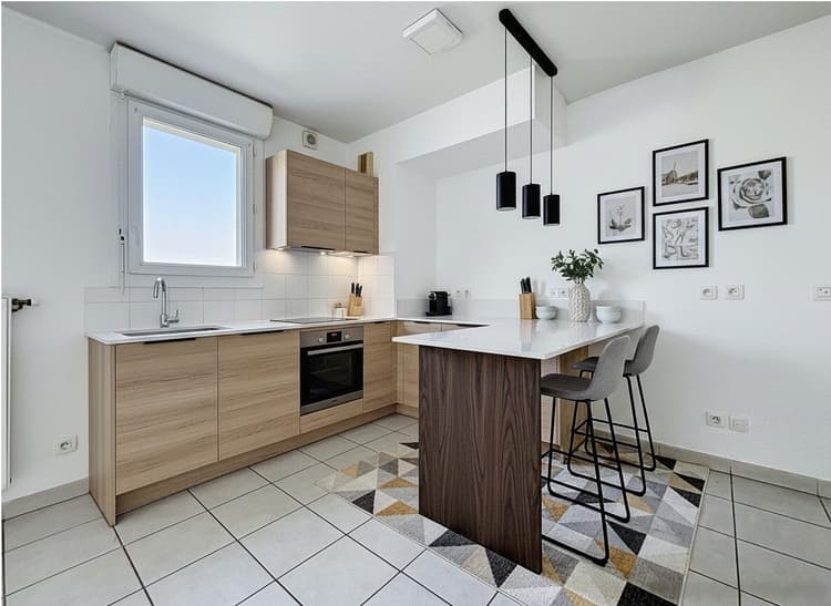 Appartement T4 de 81,11 m² à vendre à Vaulx-en-Velin