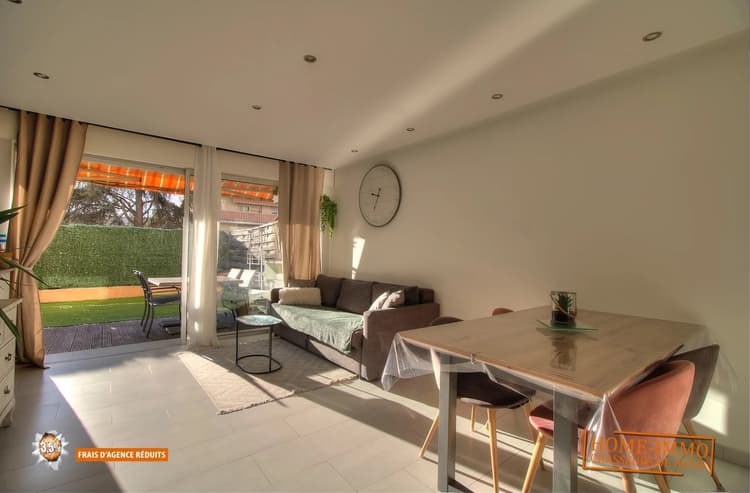 Appartement 3 pièces en rez-de-jardin à Vallauris