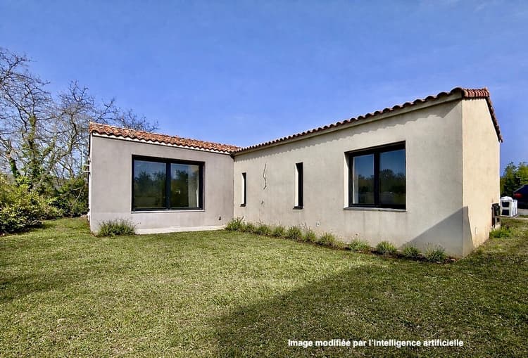 Villa d'environ 126m2 sur 850m2 de terrain - Saint Julien de Peyrolas