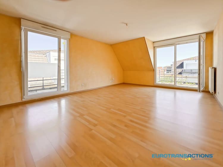 OBERHOFFEN-SUR-MODER, Appartement F4 de 80m² avec 2 terrasse et