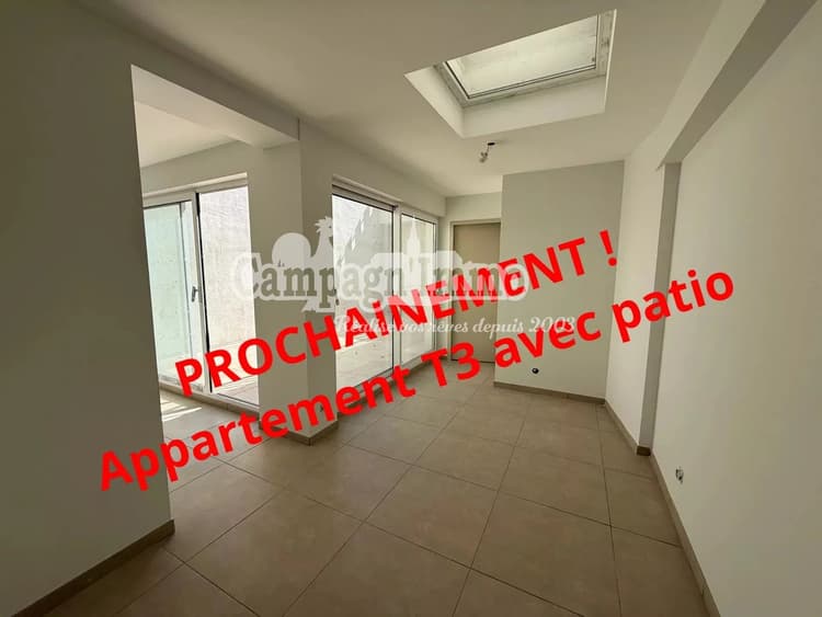 APPARTEMENT T3 AVEC PATIO