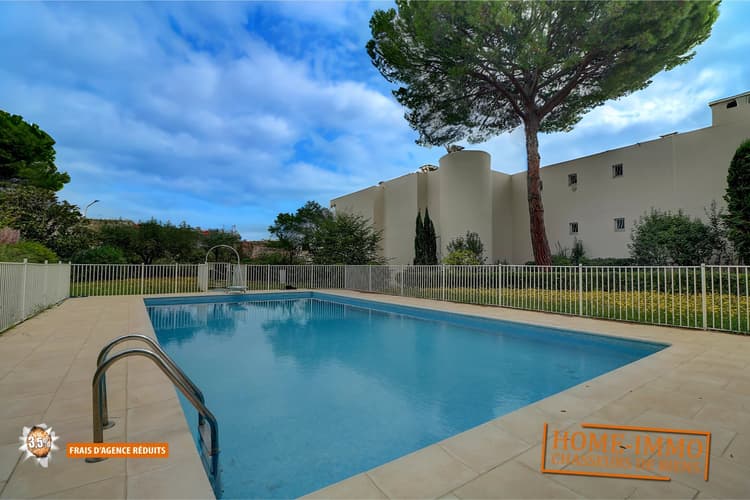 CAGNES SUR MER - RDJ 4 PIECES 100M2 + 2 GARAGES