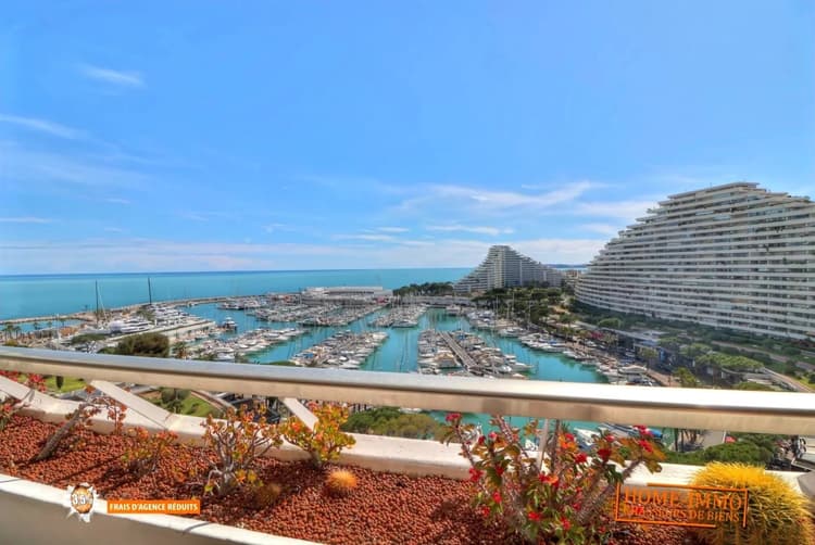 2 pièces vue mer à Marina Baie des Anges