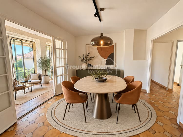 À VENDRE ROGNONAS Maison 4 CHAMBRES, jardin piscinable, grand garage