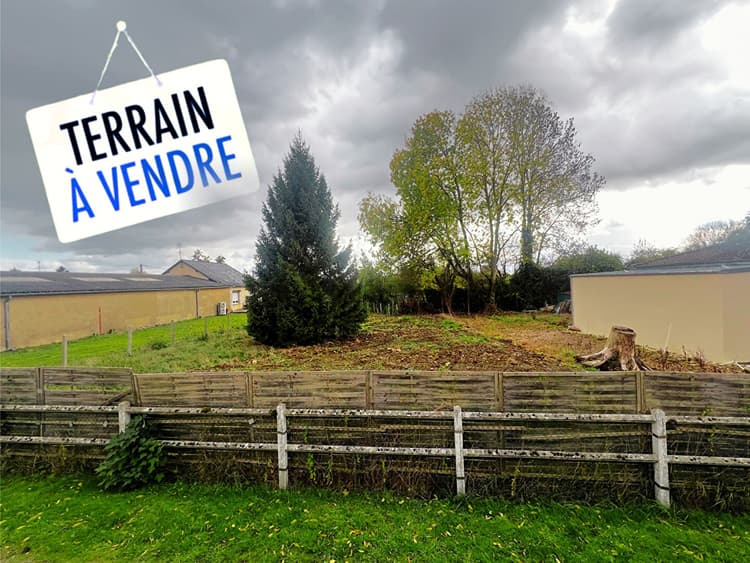 Terrain constructible à vendre