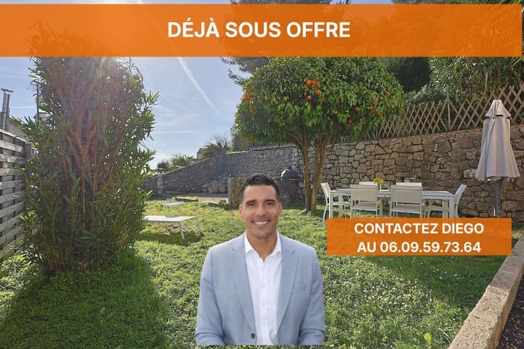 Rez-de-jardin 2 pièces 66 m² – Jardin/terrasse 255 m² – Double p