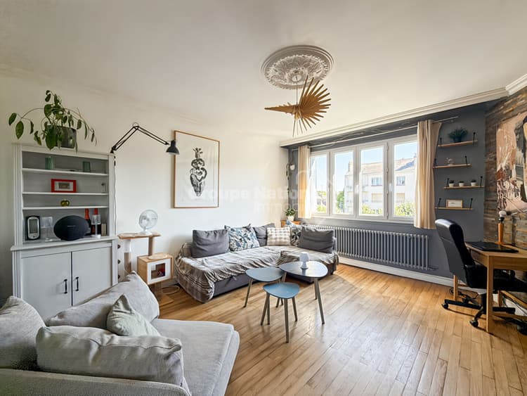 Appartement de Charme - 3 pièces 72 m2 avec balcon, garage et cave - Quartier Mellinet