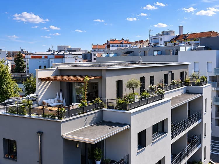 DERNIER ÉTAGE AVEC TOIT TERRASSE DE 80 M²