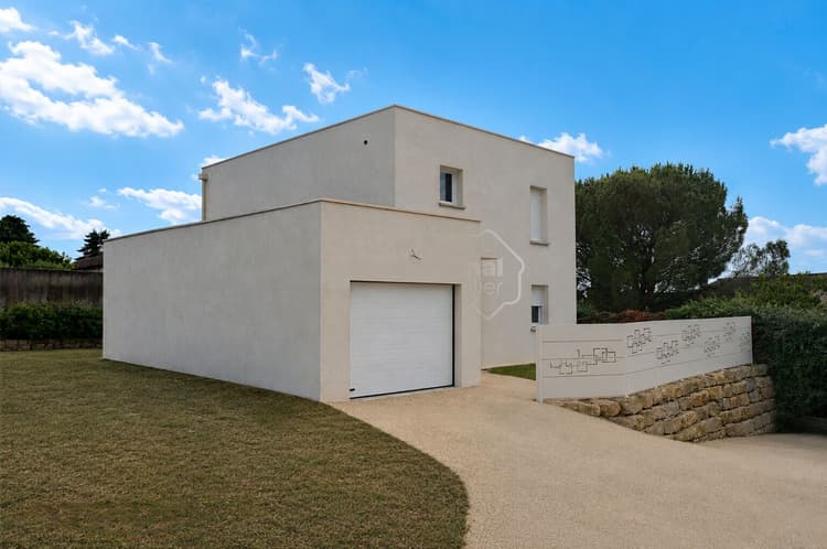 CIVRIEUX ? Maison contemporaine neuve T6 de 135,40 m² avec garage et jardin